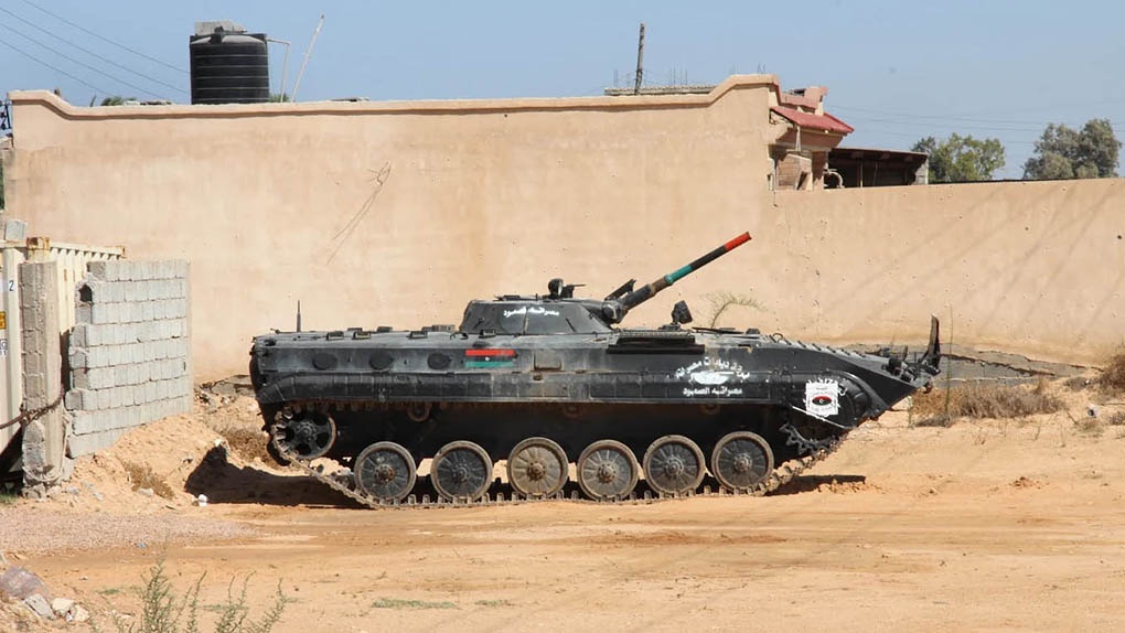 БМП-1 ливийской армии.
