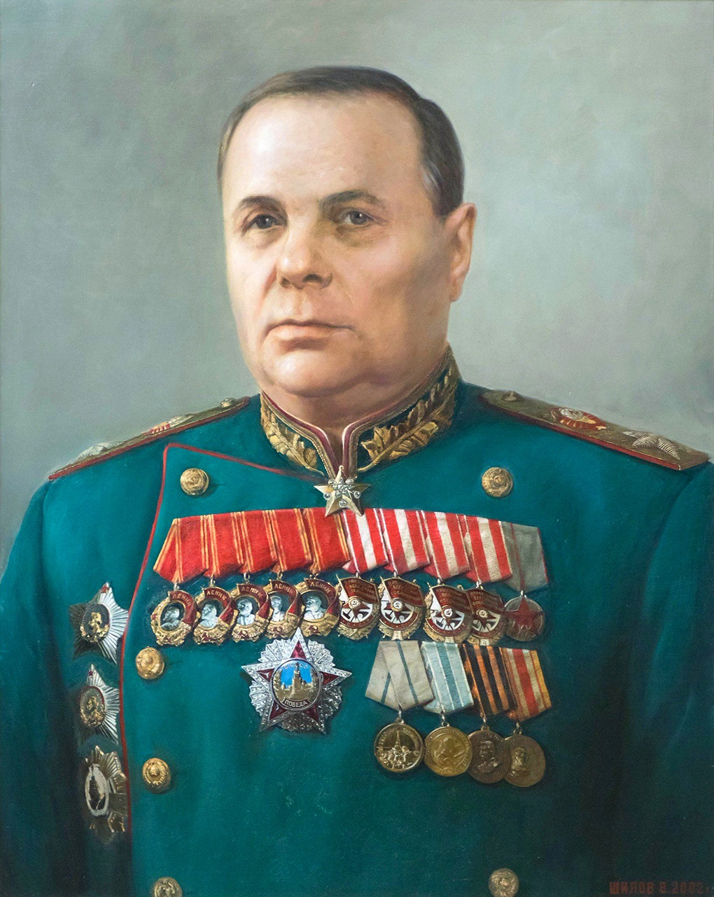 Командующий операцией маршал Кирилл Афанасьевич Мерецков.