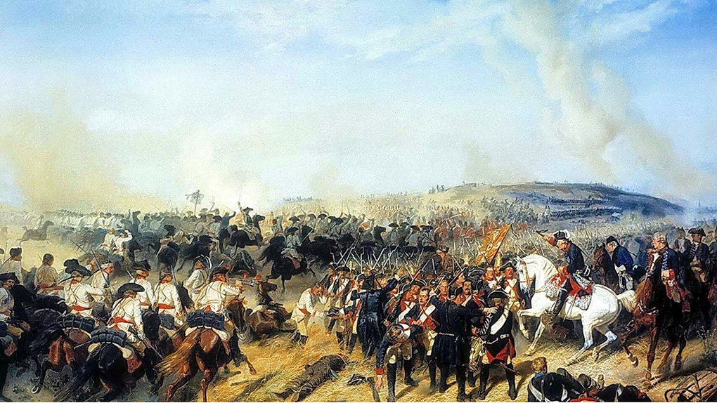 Сражение при Кунерсдорфе.