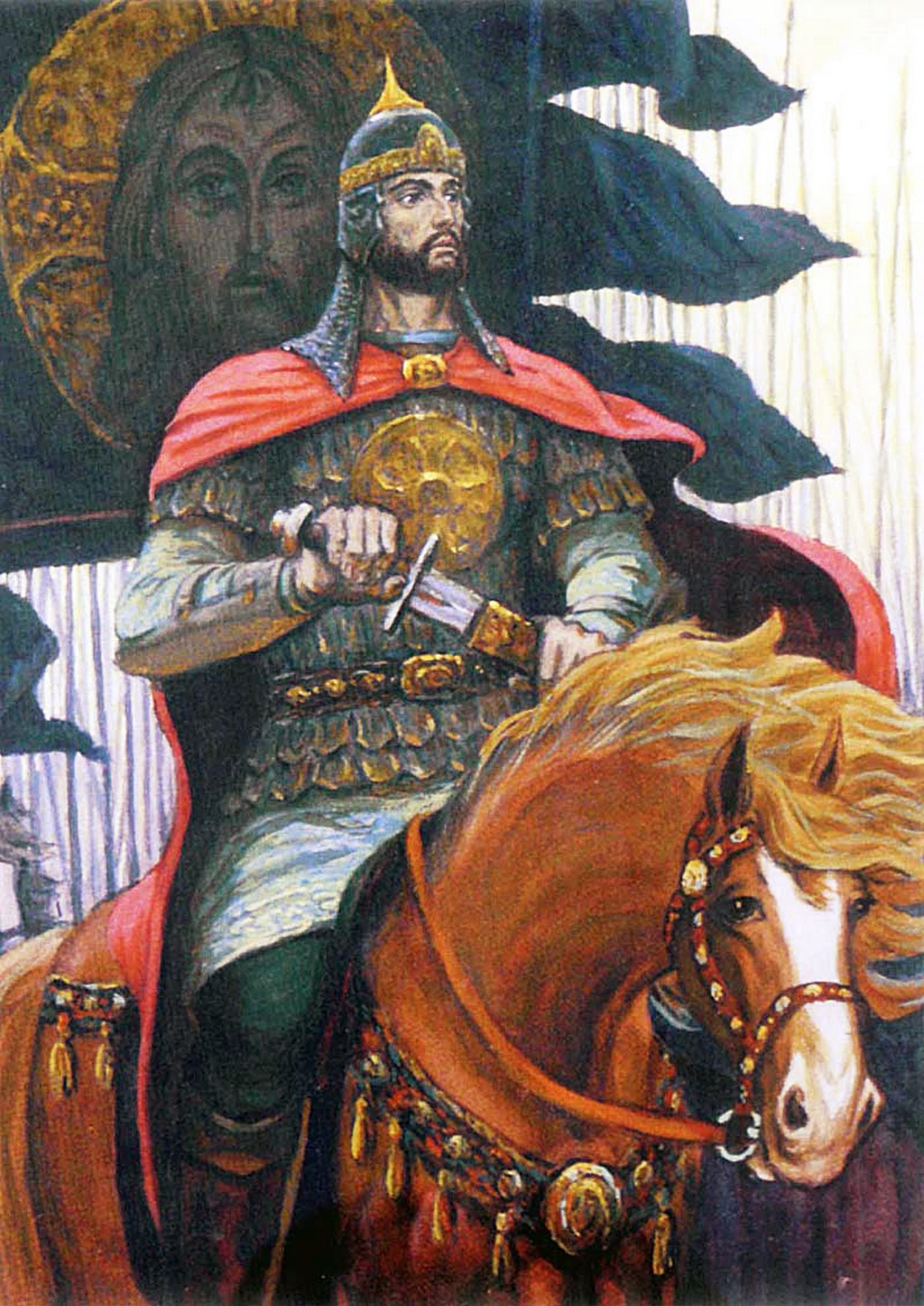 Средневековый портрет Дмитрия Донского.