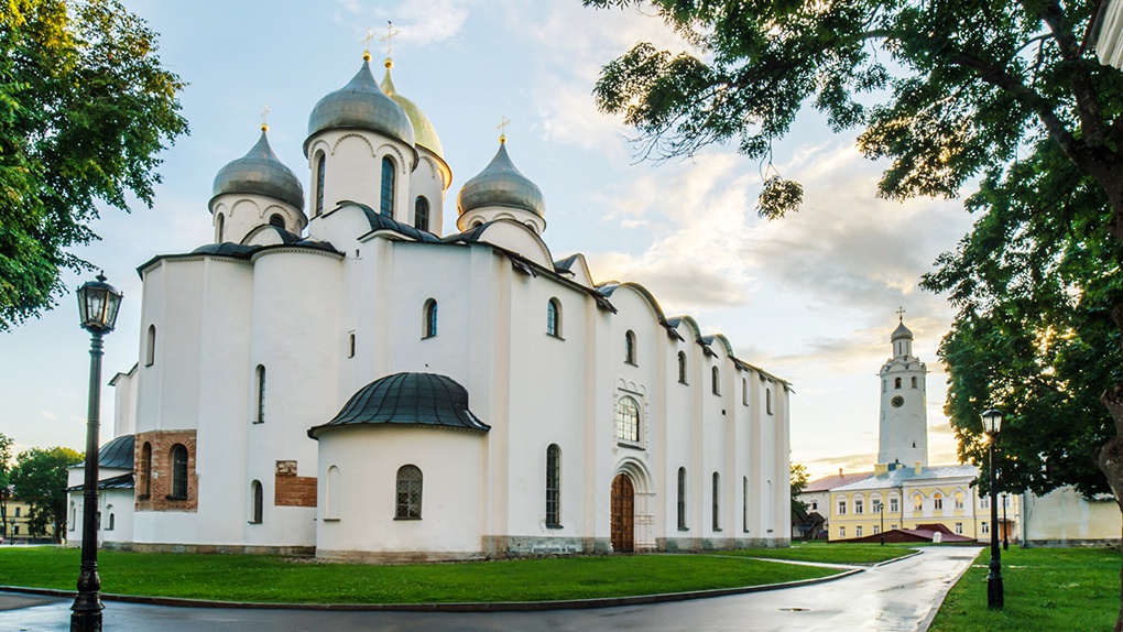 Собор Святой Софии в Новгороде.