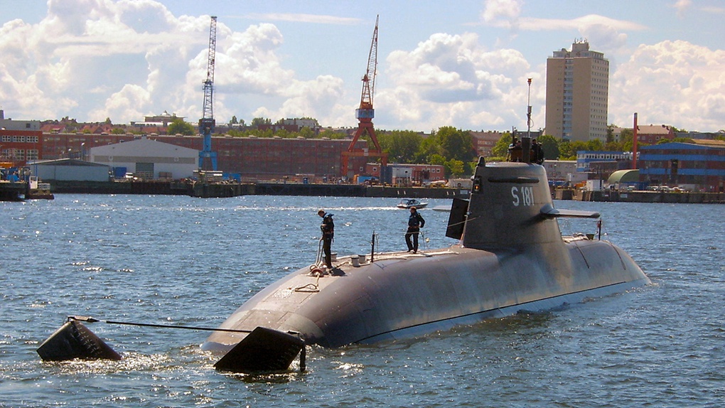 Немецкая неатомная подводная лодка U-31 с анаэробной энергетической установкой.