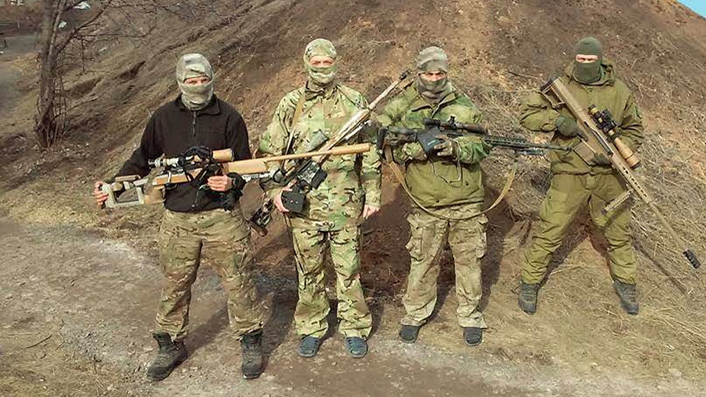 Снайперы Донбасса.