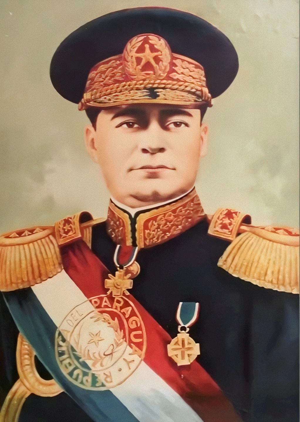 Главнокомандующий парагвайскими войсками Хосе Феликс Эстигаррибия.
