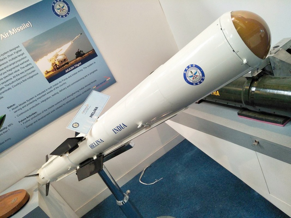 Индийская ракета Helina может использоваться в составе вооружения БЛА.