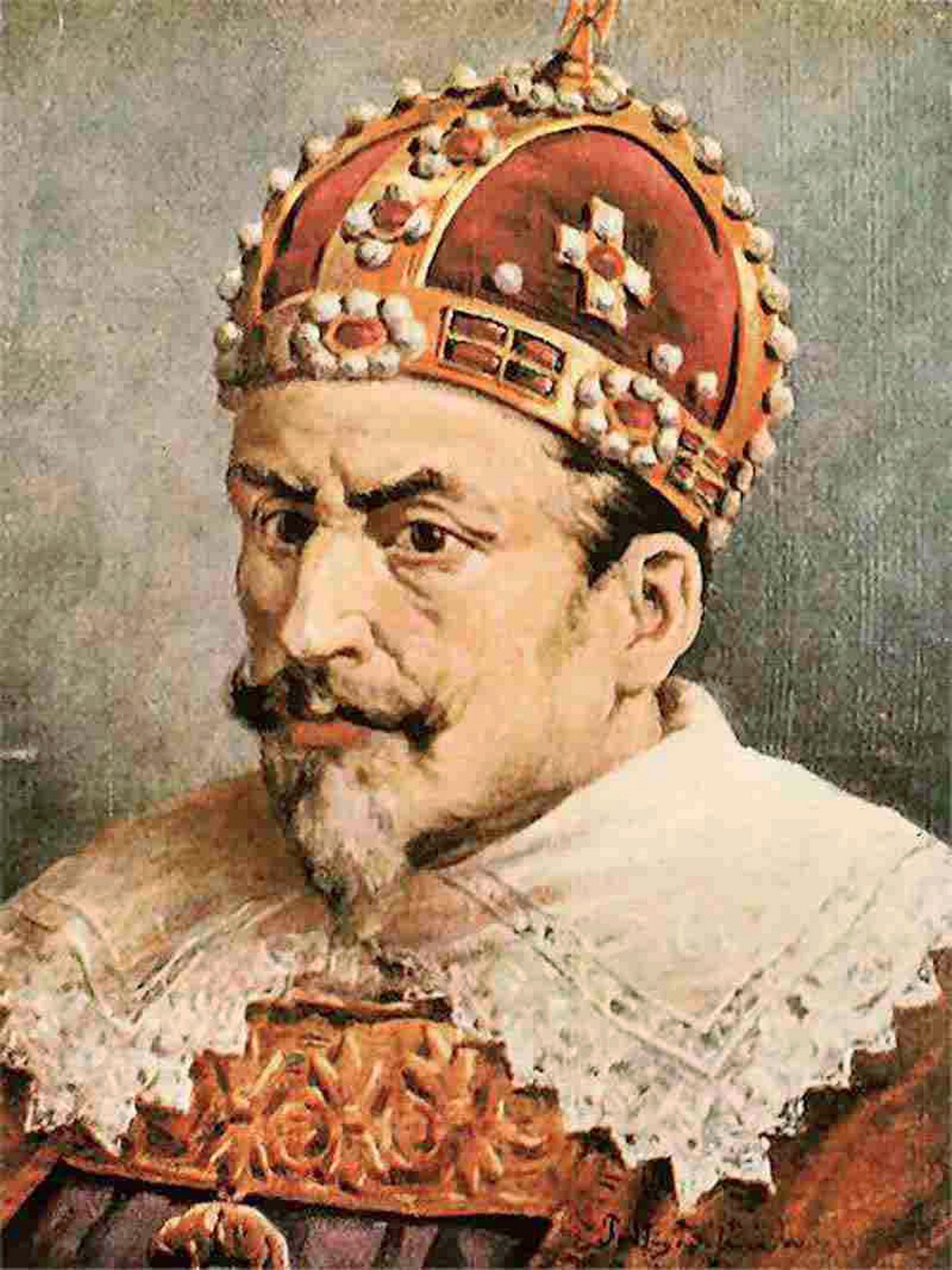 Король Сигизмунд III, картина Яна Матейко.