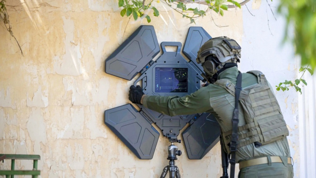 Радар Xaver 1000 (Израиль). Эта аппаратура видит объекты, находящиеся за стеной.