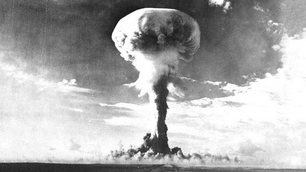 Фото с испытаний первой советской атомной бомбы 29 августа 1949 года.