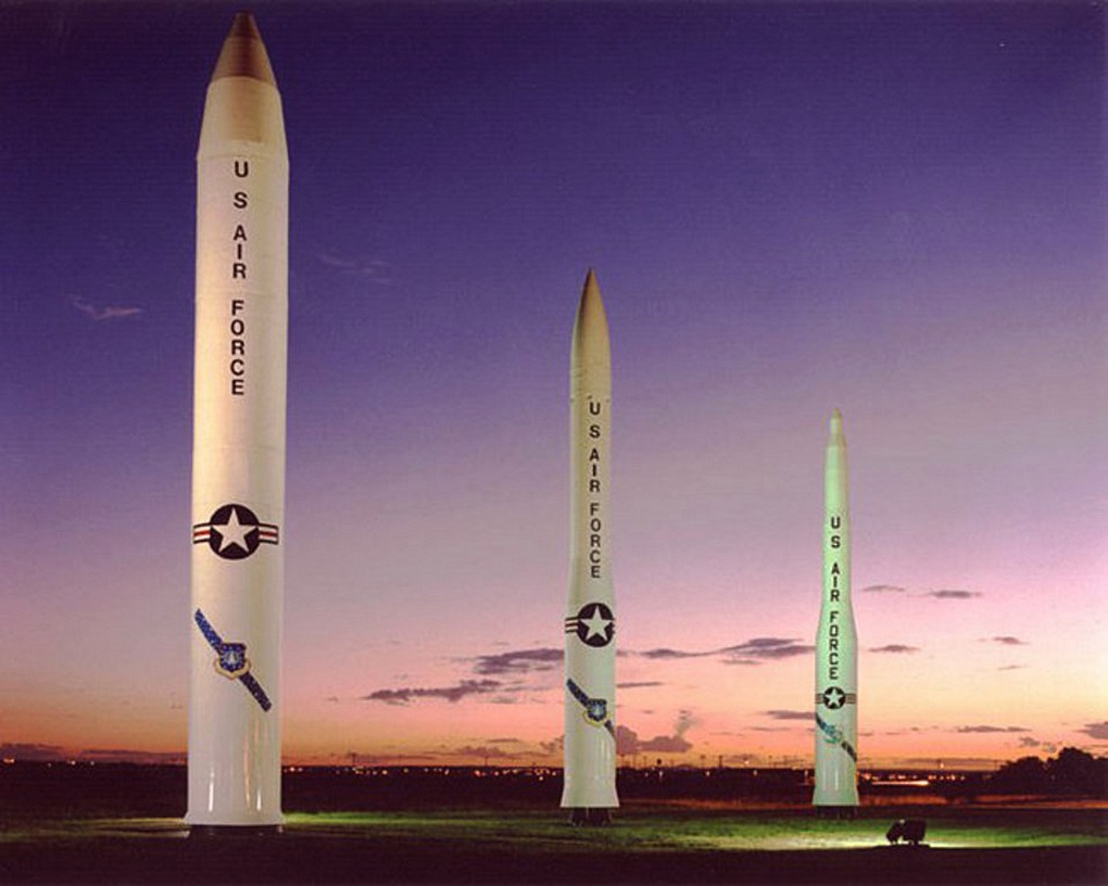 Американские ракеты Минитмен-3.