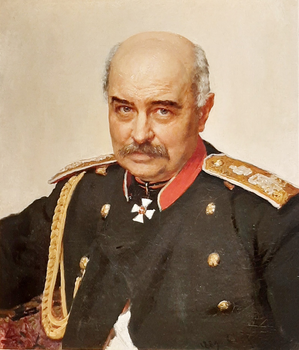 М.И. Драгомиров (портрет И. Е. Репина).