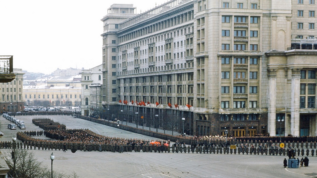 Похороны И.В. Сталина. Москва, 1953 г.