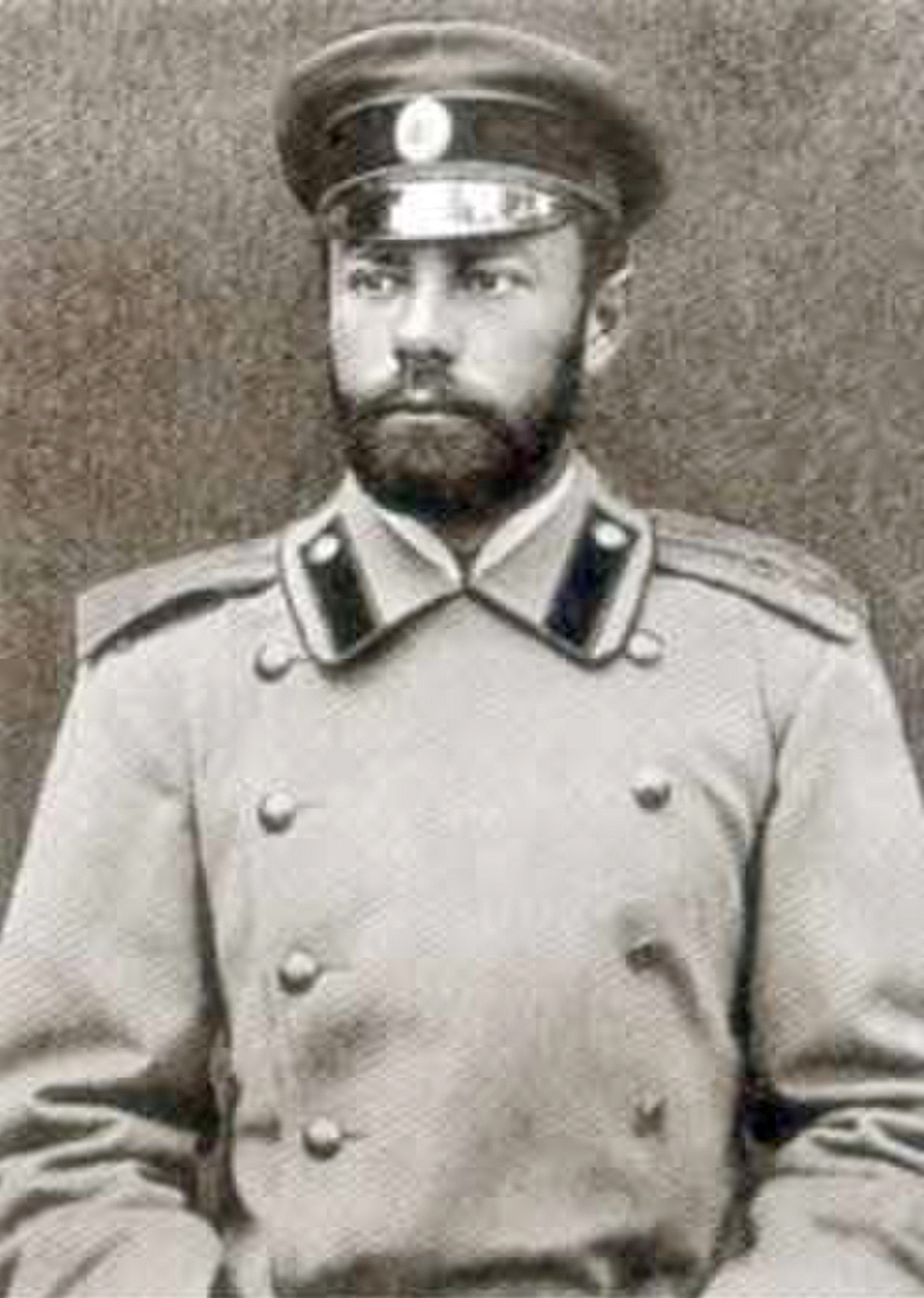 Поручик Антон Деникин в 1895 г.