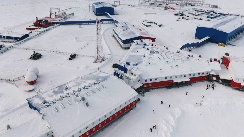 Арктическая военная база России «Северный клевер».