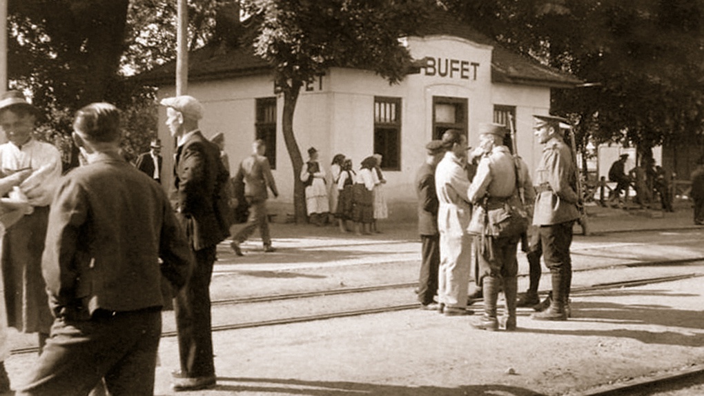 Фото времени румынской оккупации Одессы.