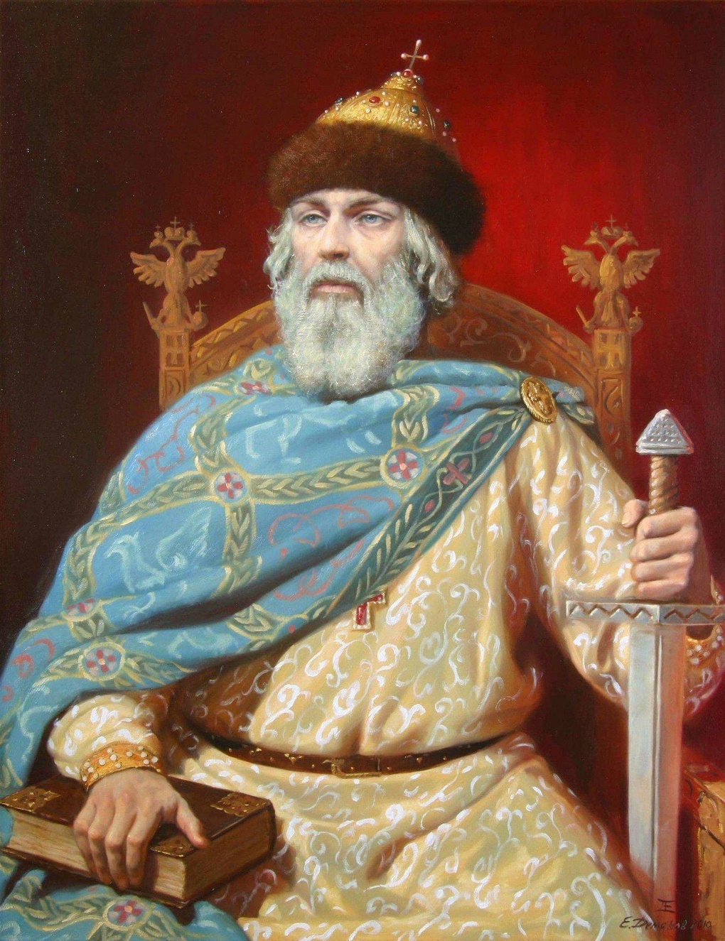 Владимир Мономах (картина Е. Демьянова).