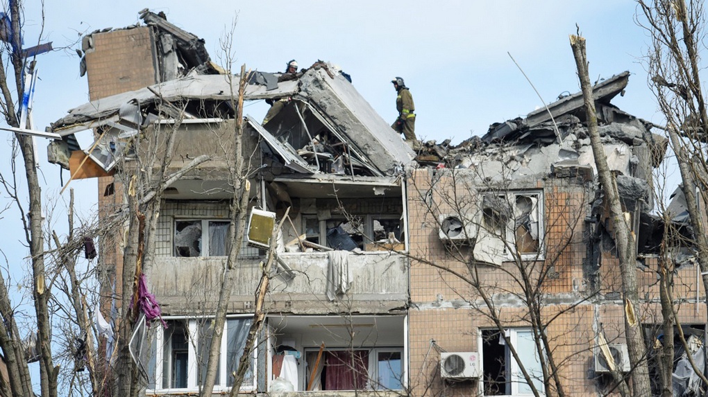 Последствия ударов по Донецку.