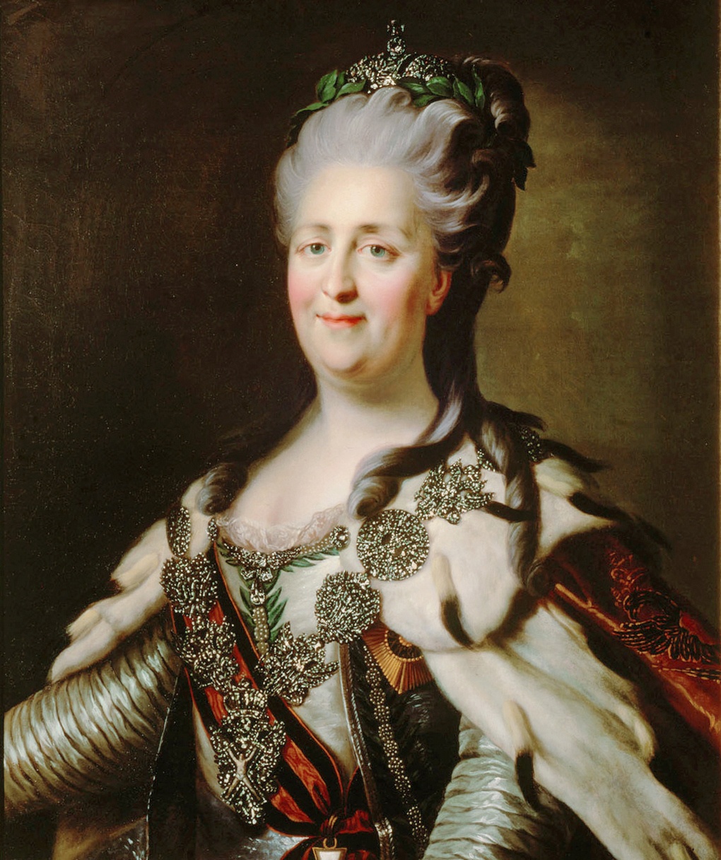 Екатерина II (портрет Александра Рослина).
