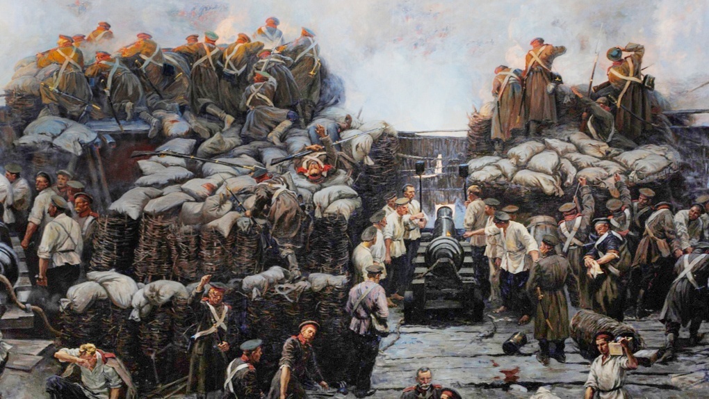 Оборона Севастополя (картина Франца Рубо).