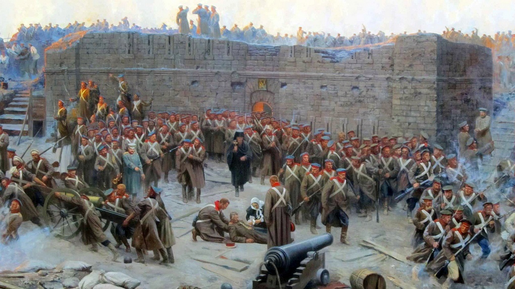 Оборона Севастополя (картина Франца Рубо).