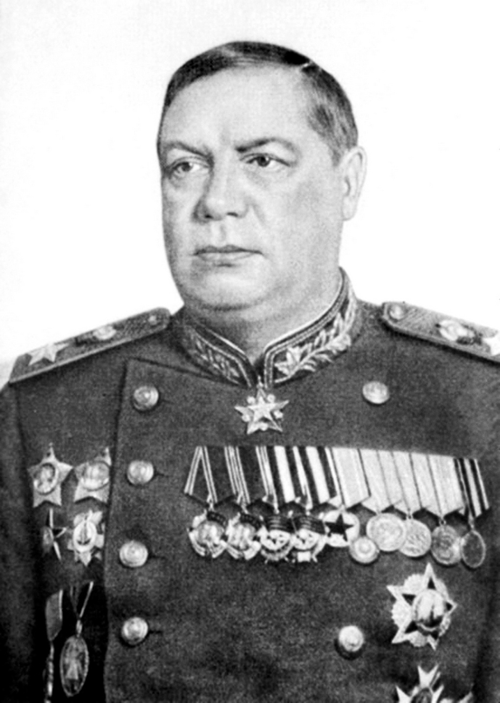 Командующий Южным фронтом Федор Иванович Толбухин.