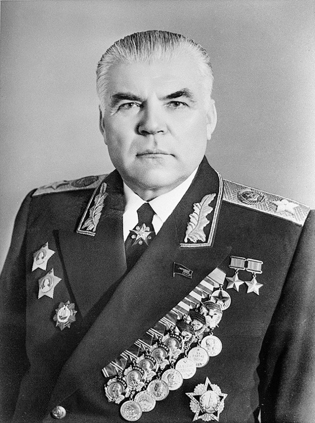 Командующий Юго-Западным фронтом Родион Яковлевич Малиновский.