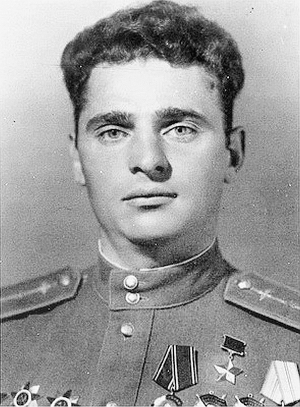 Летчик, Герой Советского Союза Георгий Гордеевич Голубев.