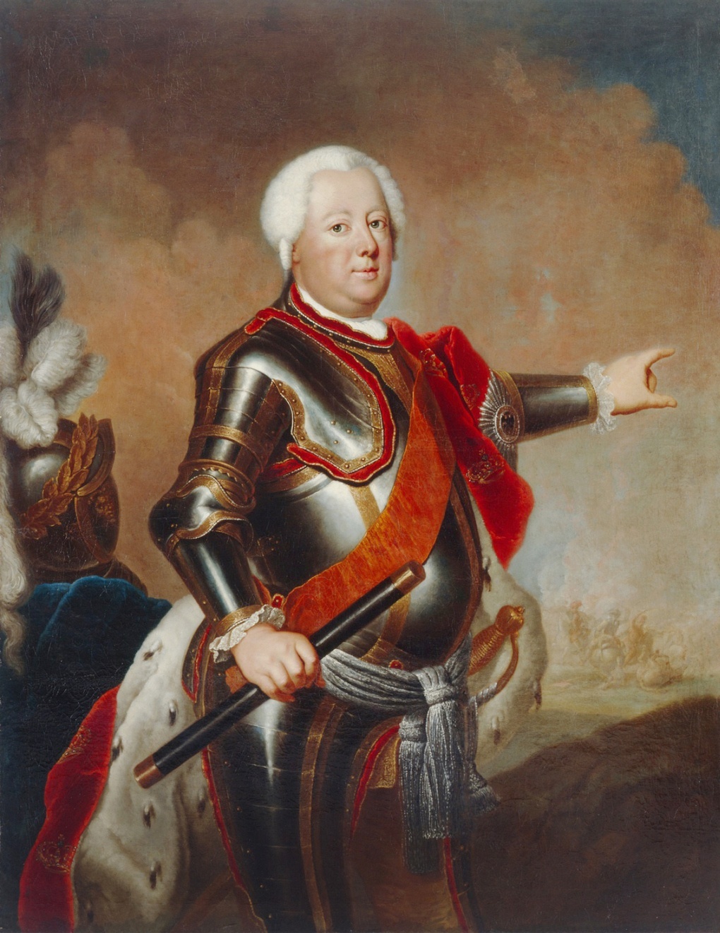 Фридрих-Вильгельм I (портрет Антуана Пэна).