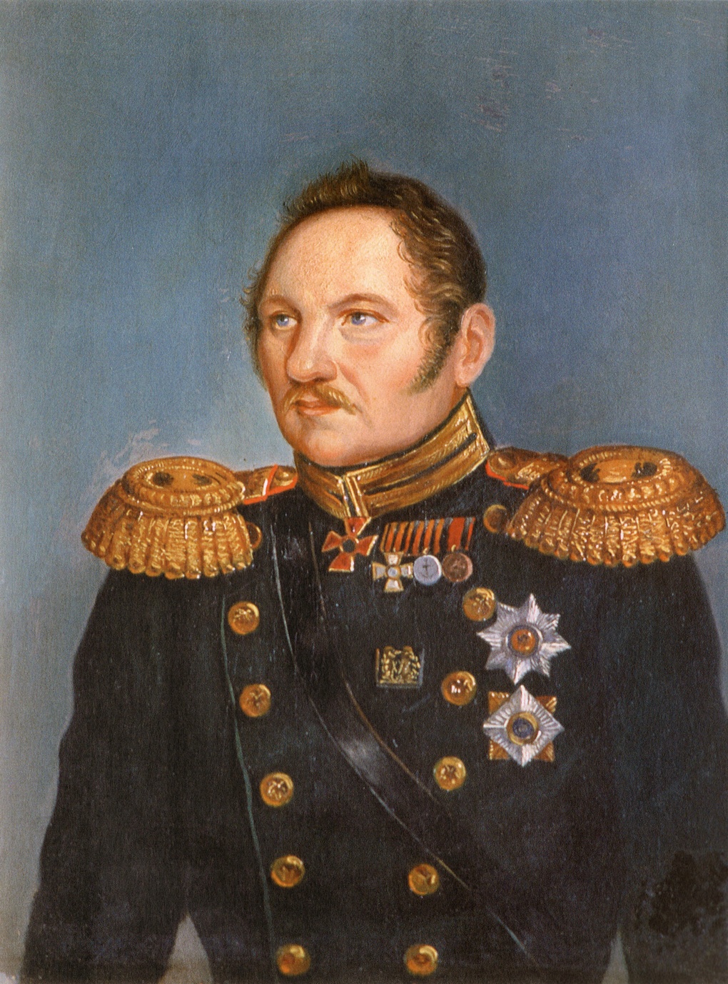 Фаддей Фаддеевич Беллинсгаузен (портрет неизвестного художника).