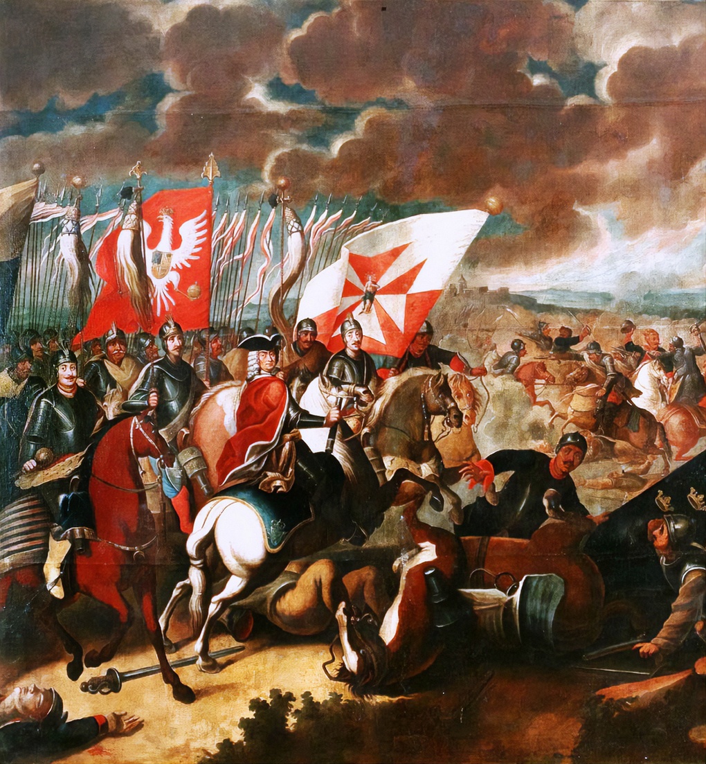 Август Сильный в битве при Калише (картина неизвестного автора).