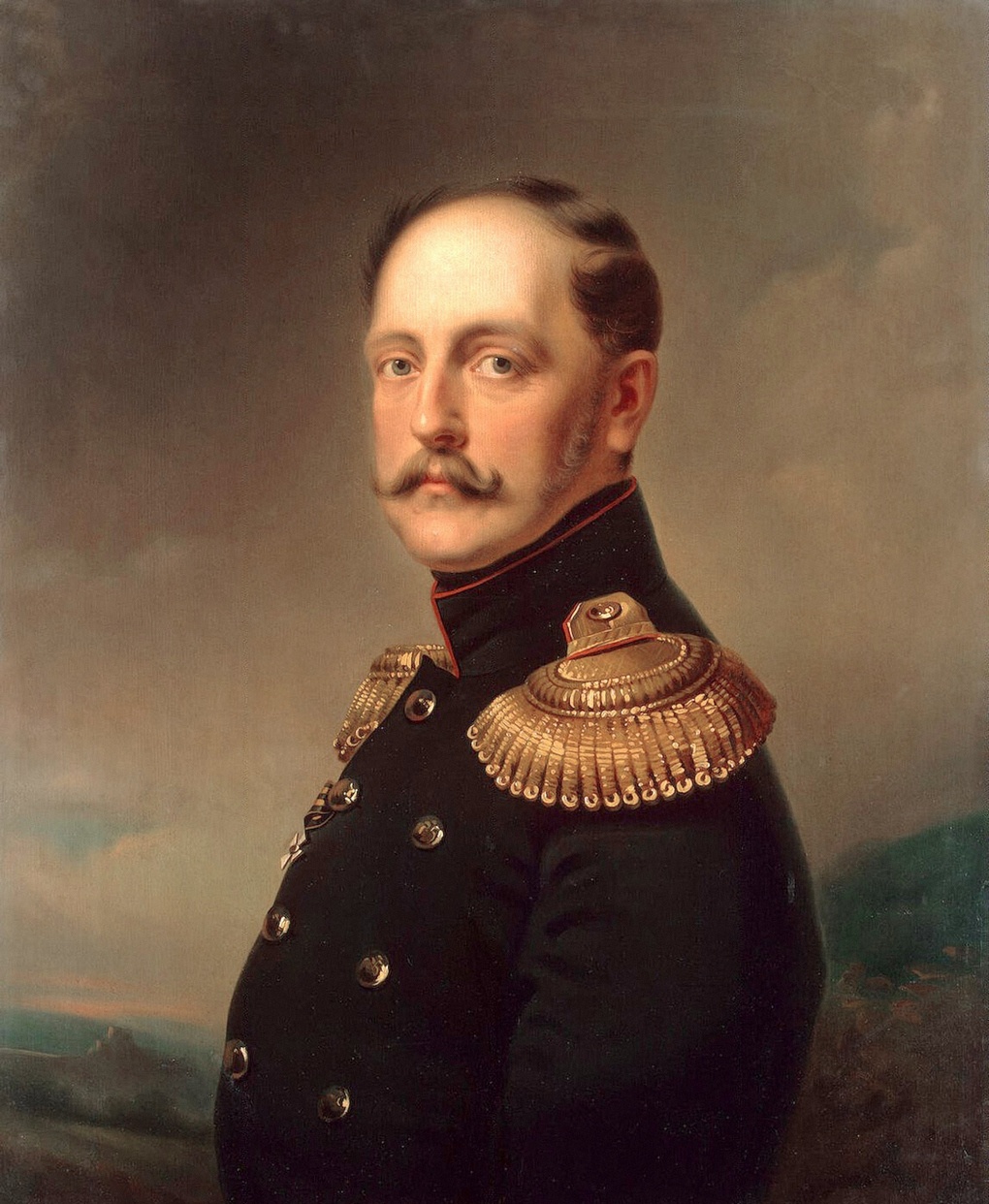 Император Николай Павлович (портрет Егора Ивановича Ботмана).