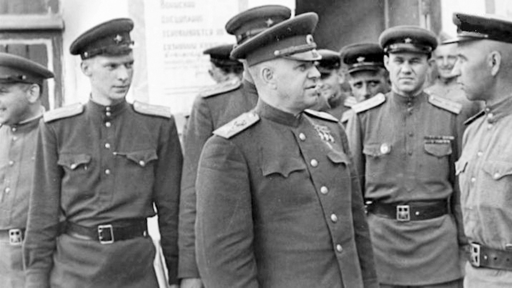 Г.К. Жуков в Одессе, 1946 г.
