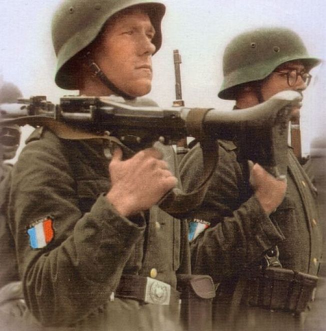 Французы из дивизии СС «Шарлемань».