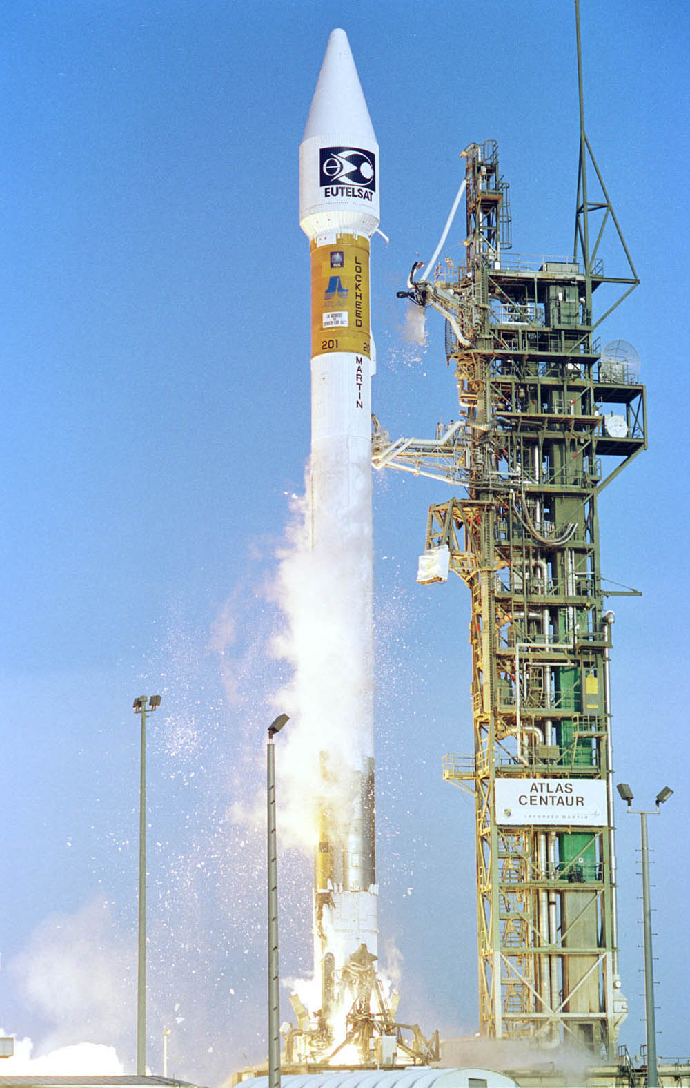 Запуск Atlas III с двигателем РД-180.