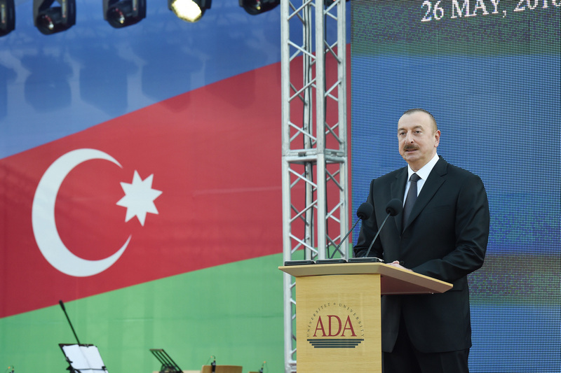 Президент Азербайджана Ильхам Алиев.