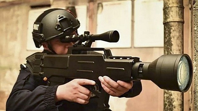 «Замена автомату Калашникова»: китайский лазер против АК-47