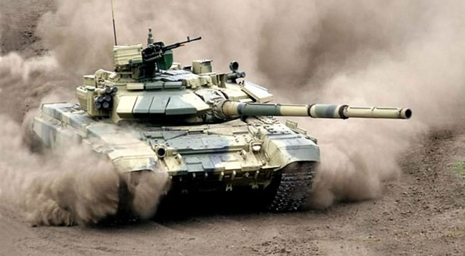 Российский танк T-90АМ.