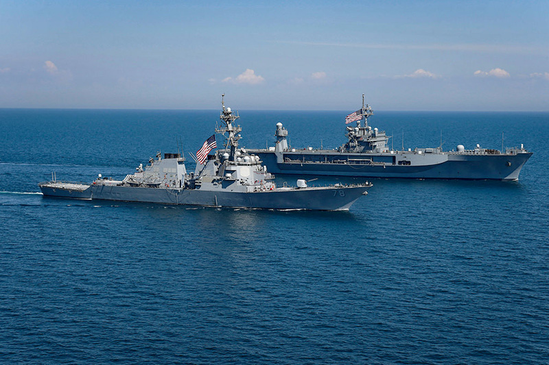 Натовские учения Sea Breeze 2018 в Черном море.