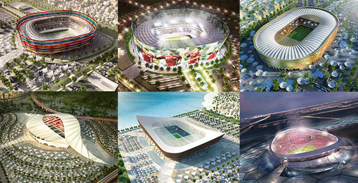 6 стадионов в Дохе.