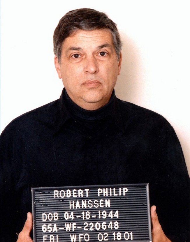 Роберт Филипп Хансен после ареста.
