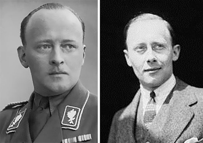  Гессенские принцы, правнуки британской королевы Виктории,  Филипп и Вольфганг служили нацистам.