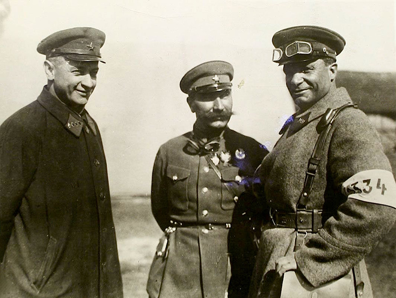 Тухачевский, Буденный и Егоров - «технари» и «кавалерист».