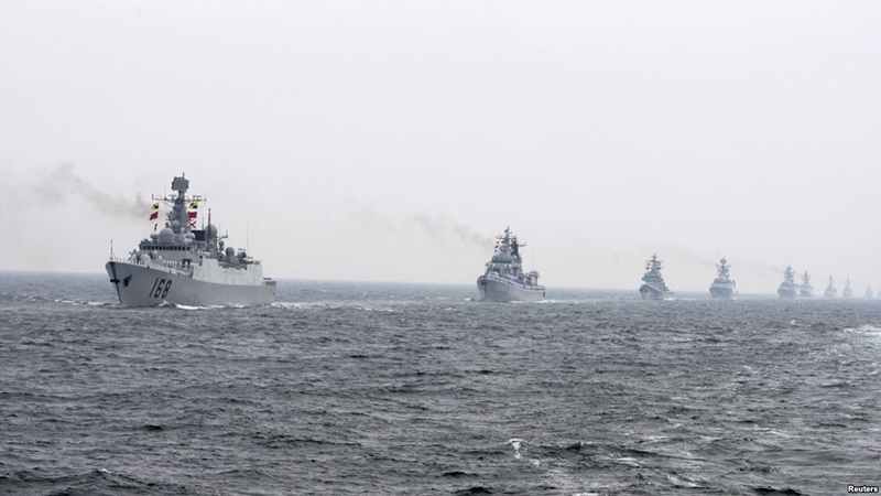 Китайские ВМФ на страже морских  интересов своего государства.