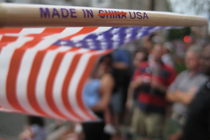 Китайские товары уходят с американского рынка.