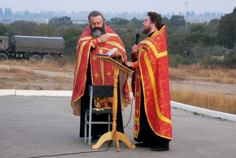 Полевой молебен.