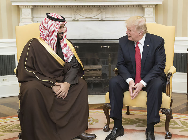 Президент США Дональд Трамп начинает выражать недовольство Саудовской Аравии.
