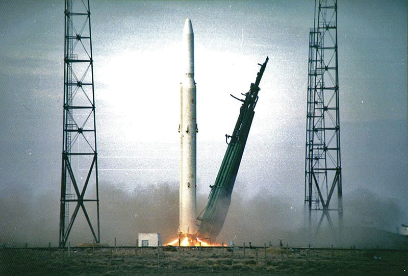 Запуск ракеты-носителя «Циклон-2».
