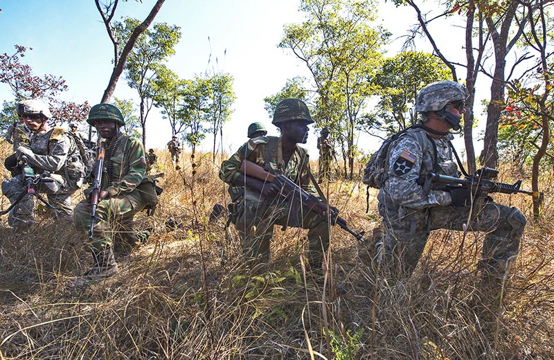 Операция регионального командования США в Африке AFRICOM.
