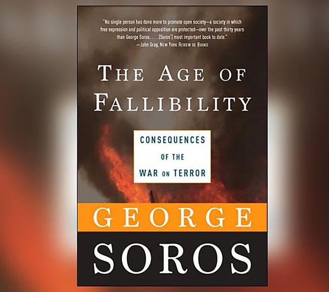 Книга Сороса «Возраст погрешности» (The Age of Fallibility).