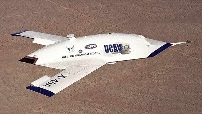 Прообраз самолёта будущего Boeing X-45.