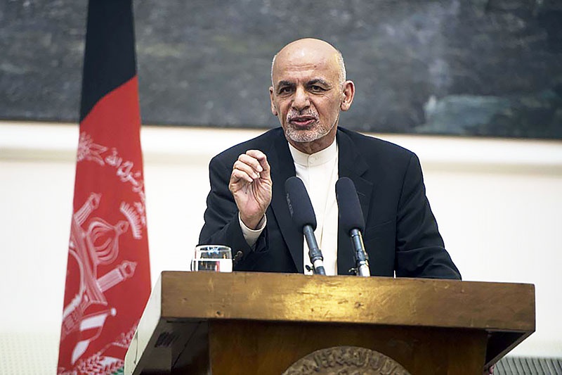 Президент Афганистана Ашраф Гани.